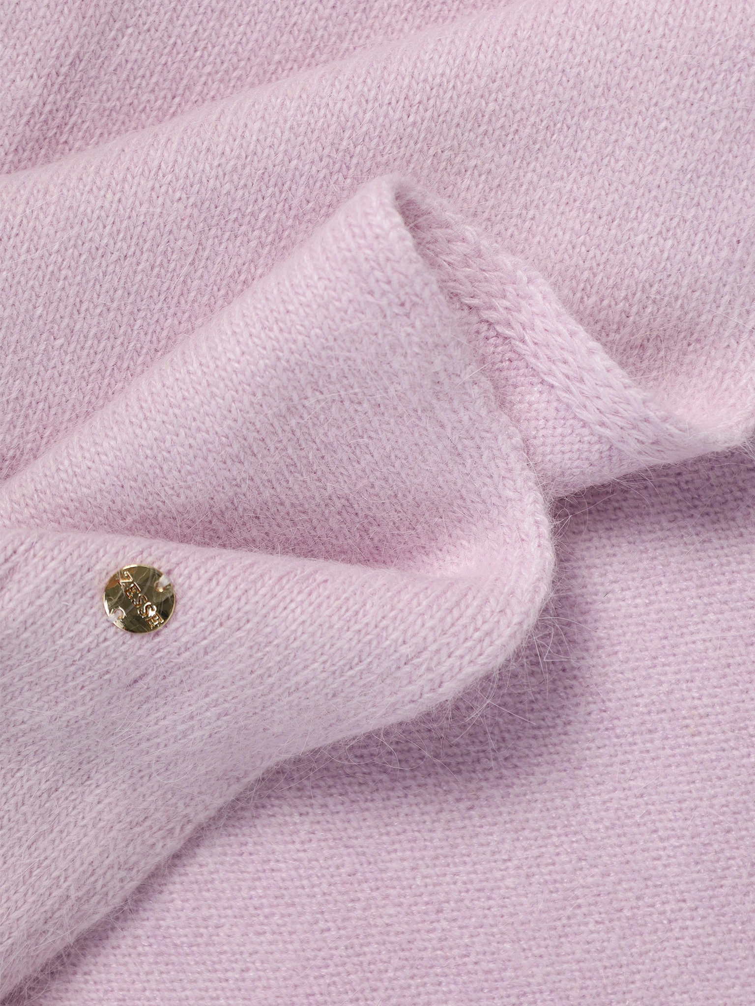 Шарф-косынка с декоративной нашивкой в ассортименте